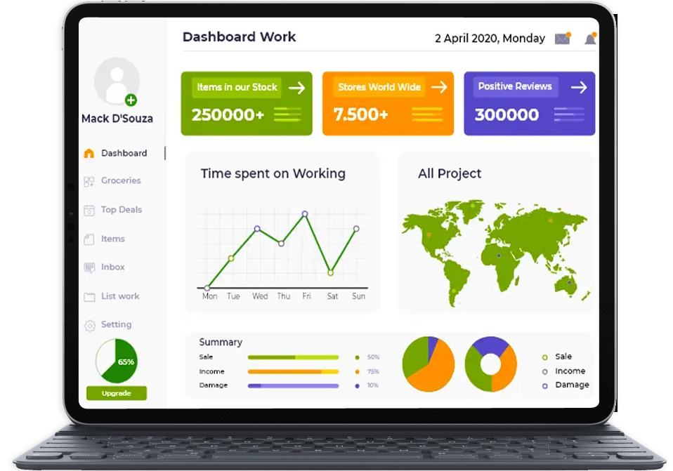 Vendor Dashboard