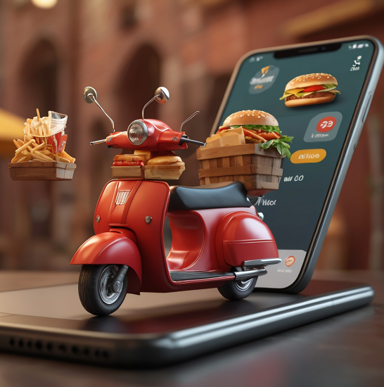 Techno Derivation's Food Delivery App Development Services